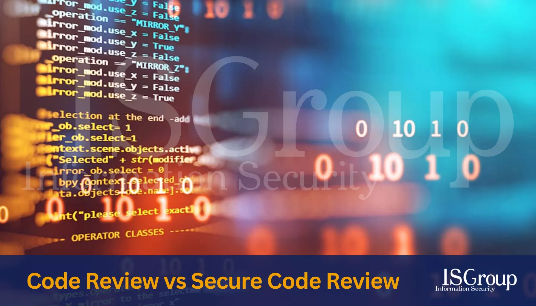 Code Review Vs Sicure Code Review