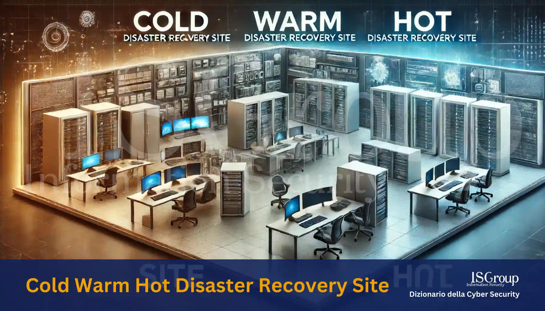 Cold Warm Hot Disaster Recovery Site